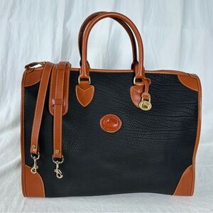 Dooney and Bourke R39 AWL Leather Travel carry on weekender Duffle Bag Luggage